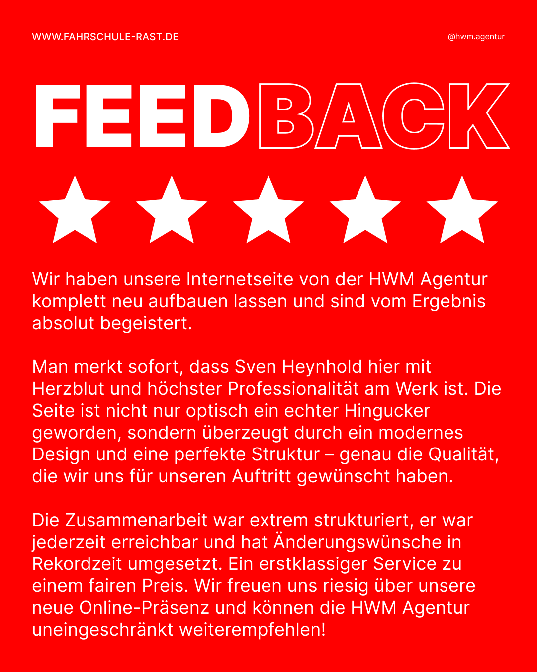 Fahrschule Rast Instagram Beitrag 5
